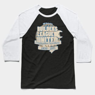 Blu Builders League United Baseball T-Shirt